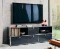 USM Haller - Sideboard mit Klappen und Auszug anthrazitgrau Thumbnail