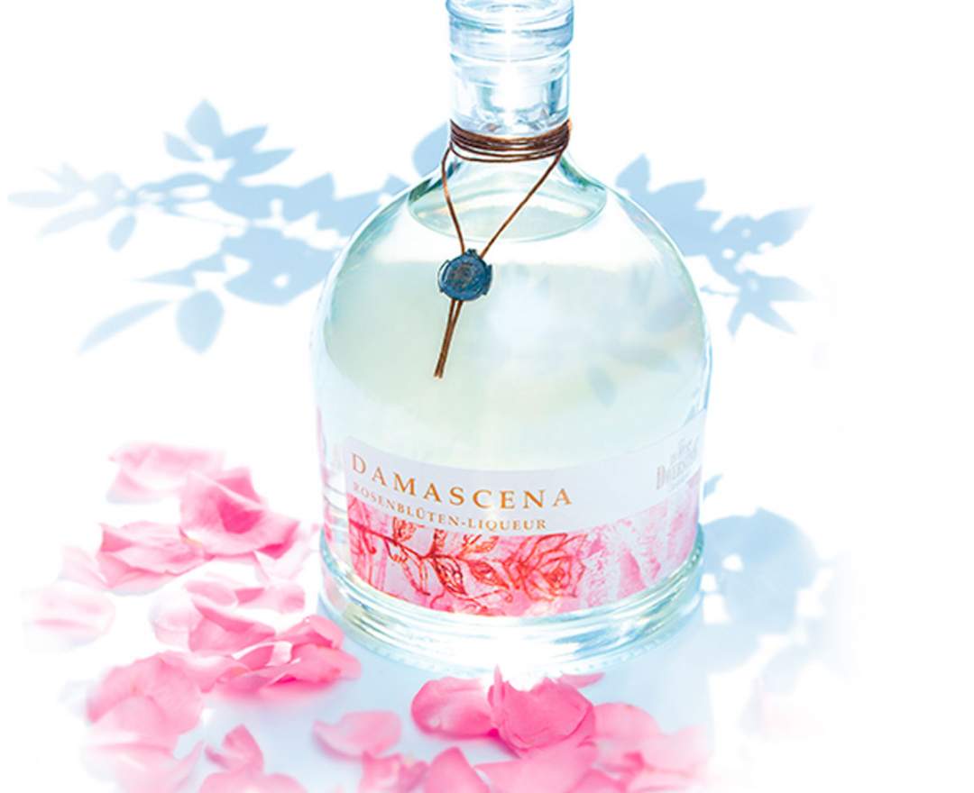 Dwersteg Destillerie DAMASCENA – Rosenblüten – Liqueur