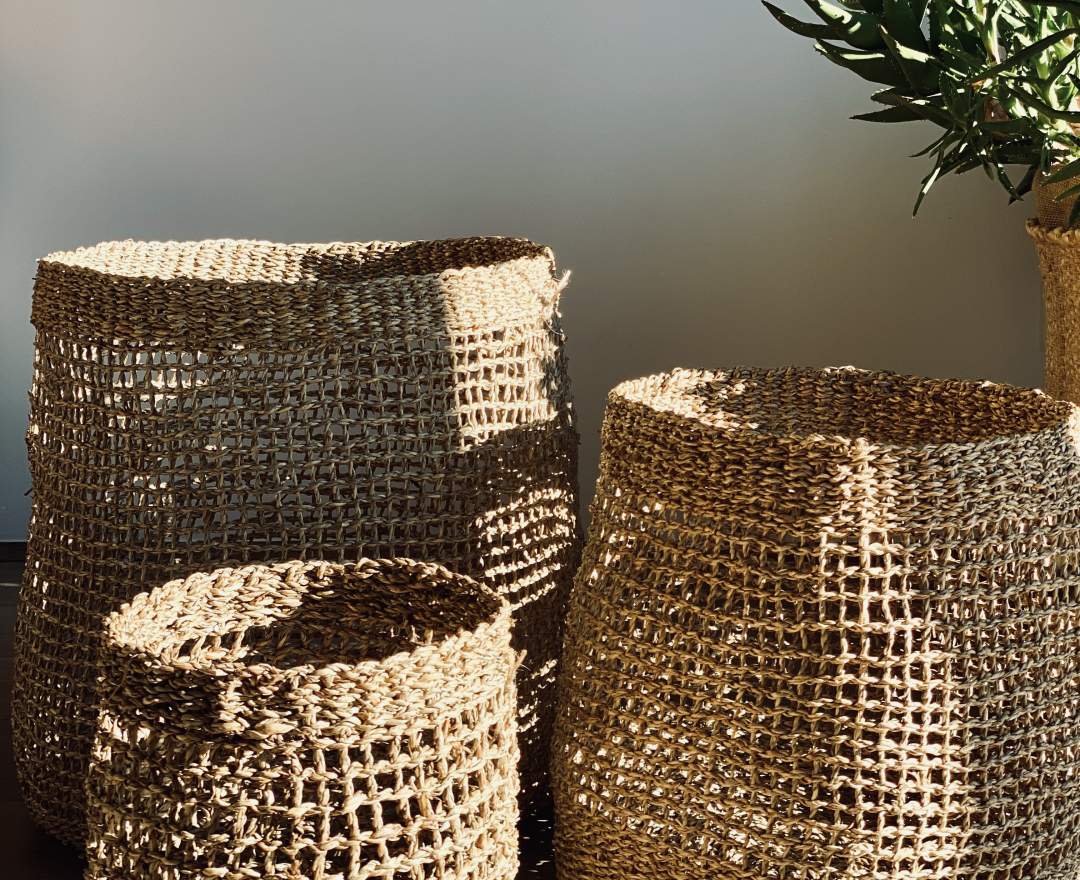 Bazar Bizar Seegras Körbe, the lang co basket