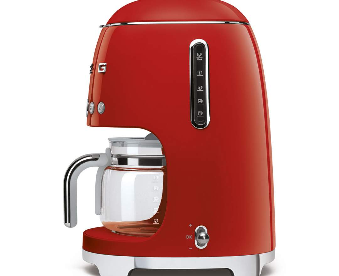 Smeg - Smeg Filter-Kaffeemaschine Rot 50's Style