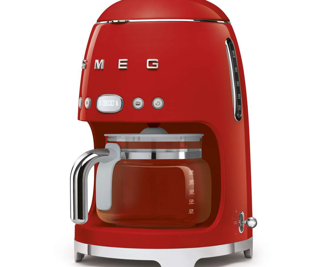 Smeg - Smeg Filter-Kaffeemaschine Rot 50's Style