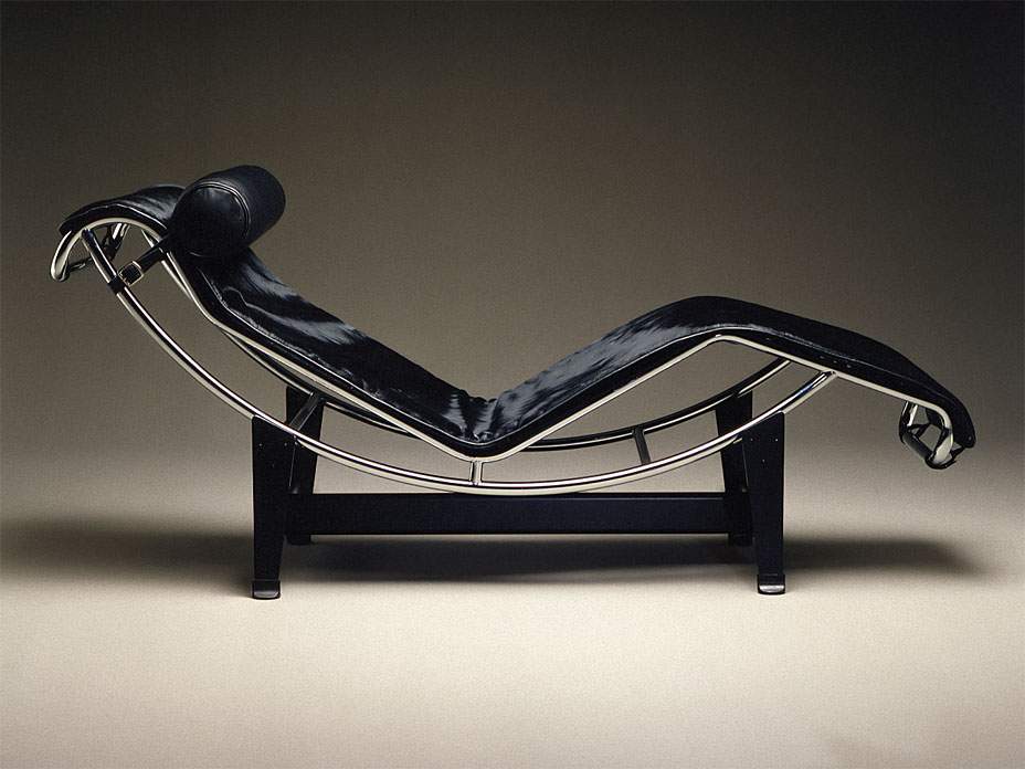 Cassina - Cassina LC 4 - Noire Liege