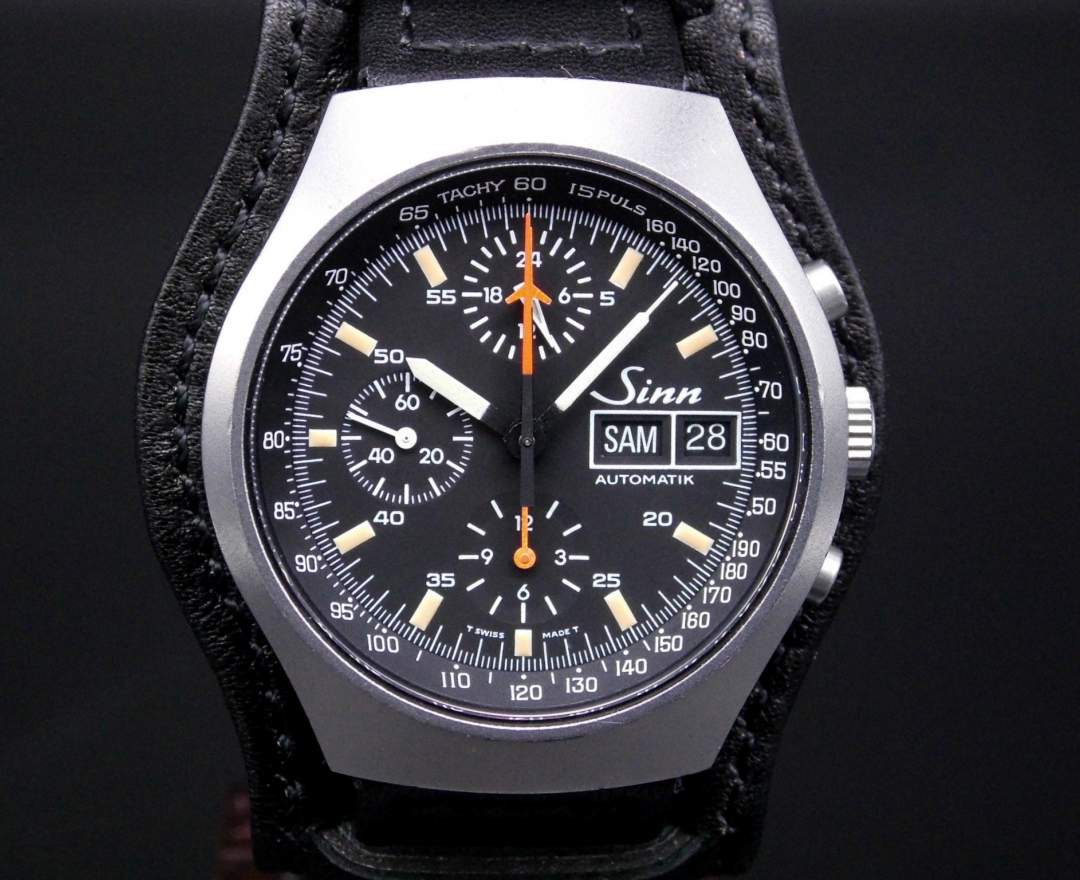 Sinn - Sinn Modell 157 Chronograph Chronometer Fullset Top Zustand