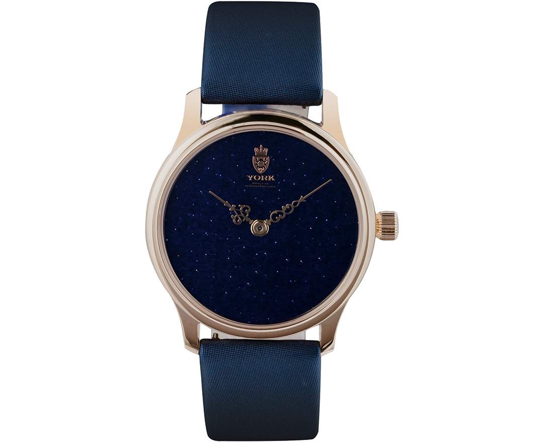 YORK Watches Victoria Uhr - Blue Goldstone