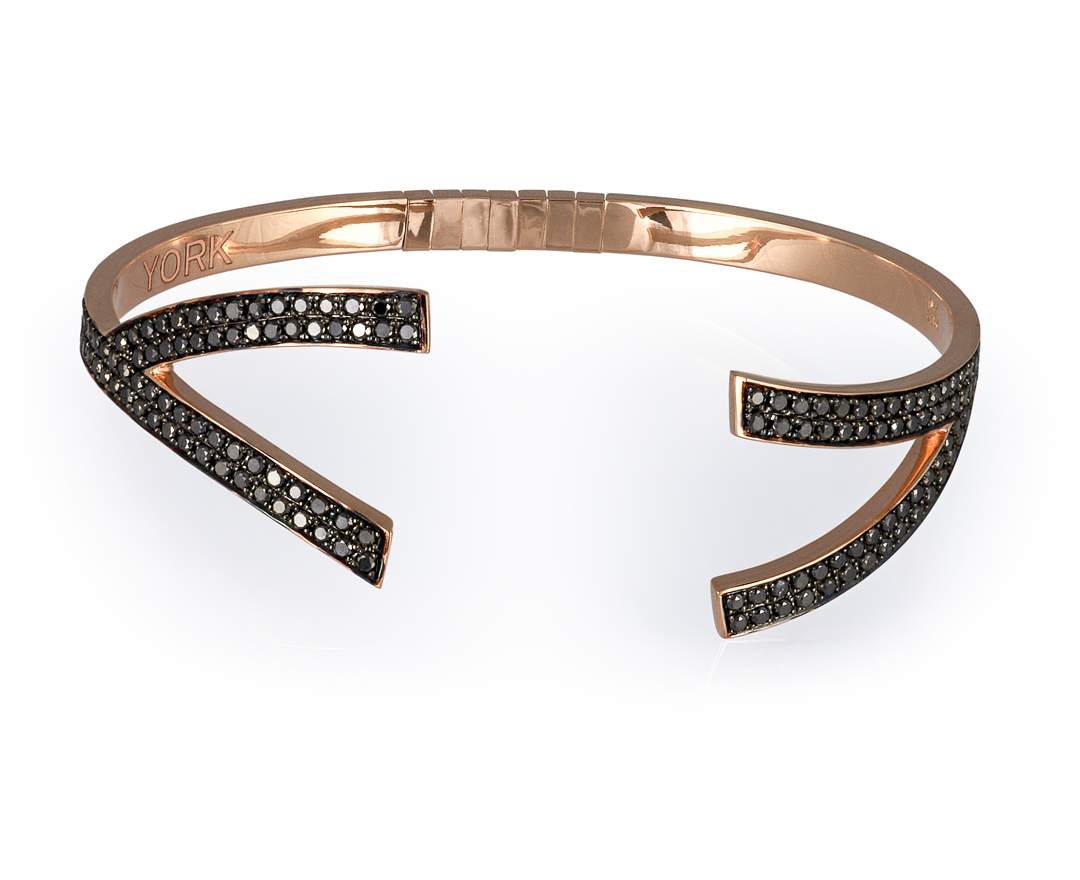 YORK Jewellery - Y-Flex Armband Black Diamond