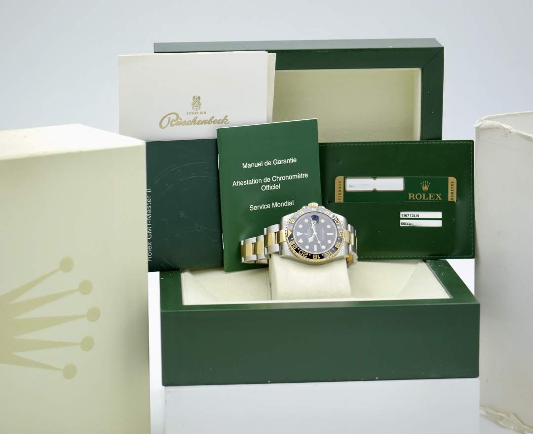 Rolex - Rolex GMT-Master II mit Box und Papiere LC100 2011