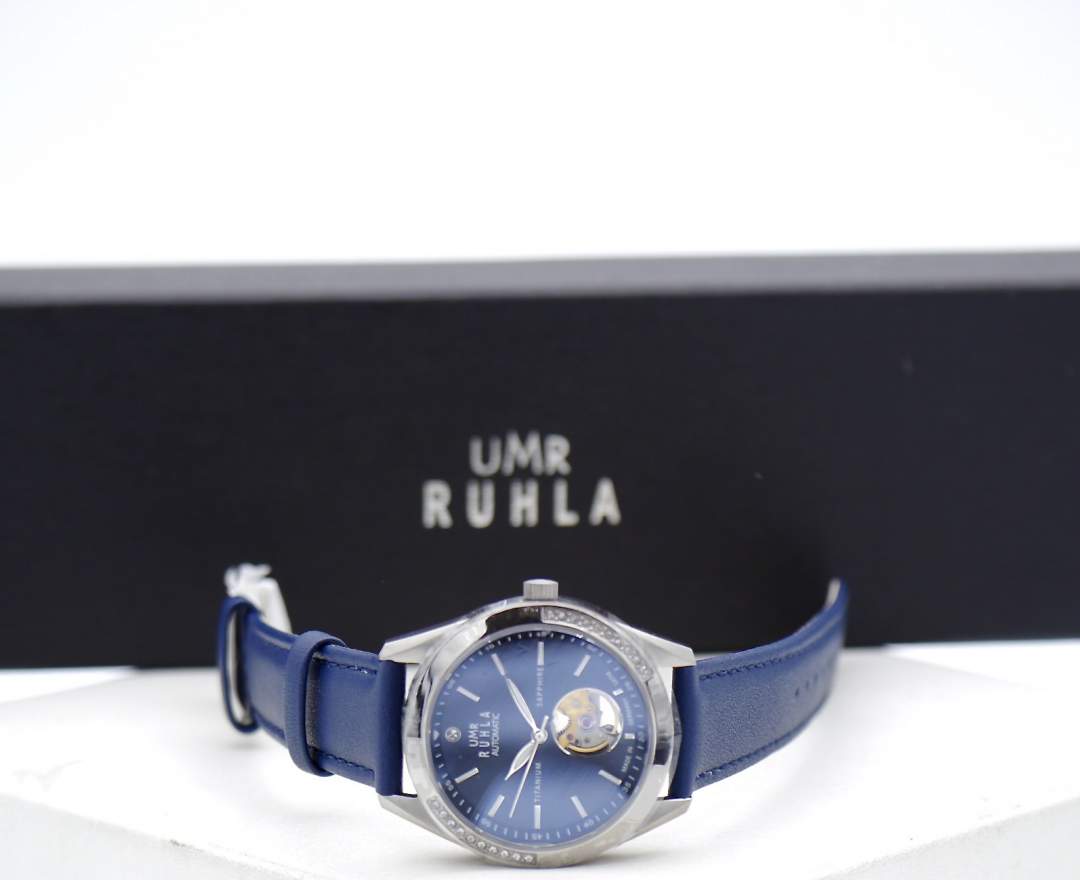 UMR Ruhla - Ruhla Automatic Titanium Swarovski 2023 36mm 21871 inkl. Box & Papiere