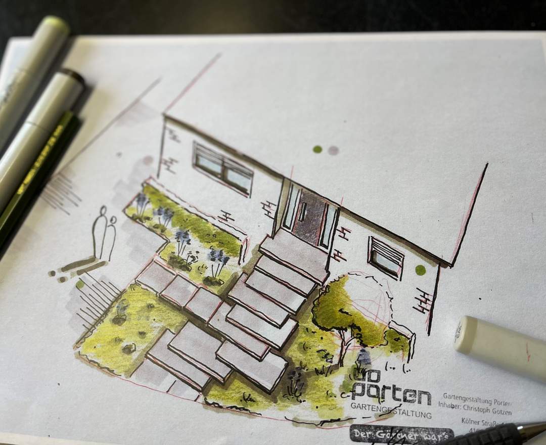 Gartengestaltung & Holzmanufaktur Porten - Architektonische Gartenkonzepte - Planung & Visualsierung by #dergärtnerwars