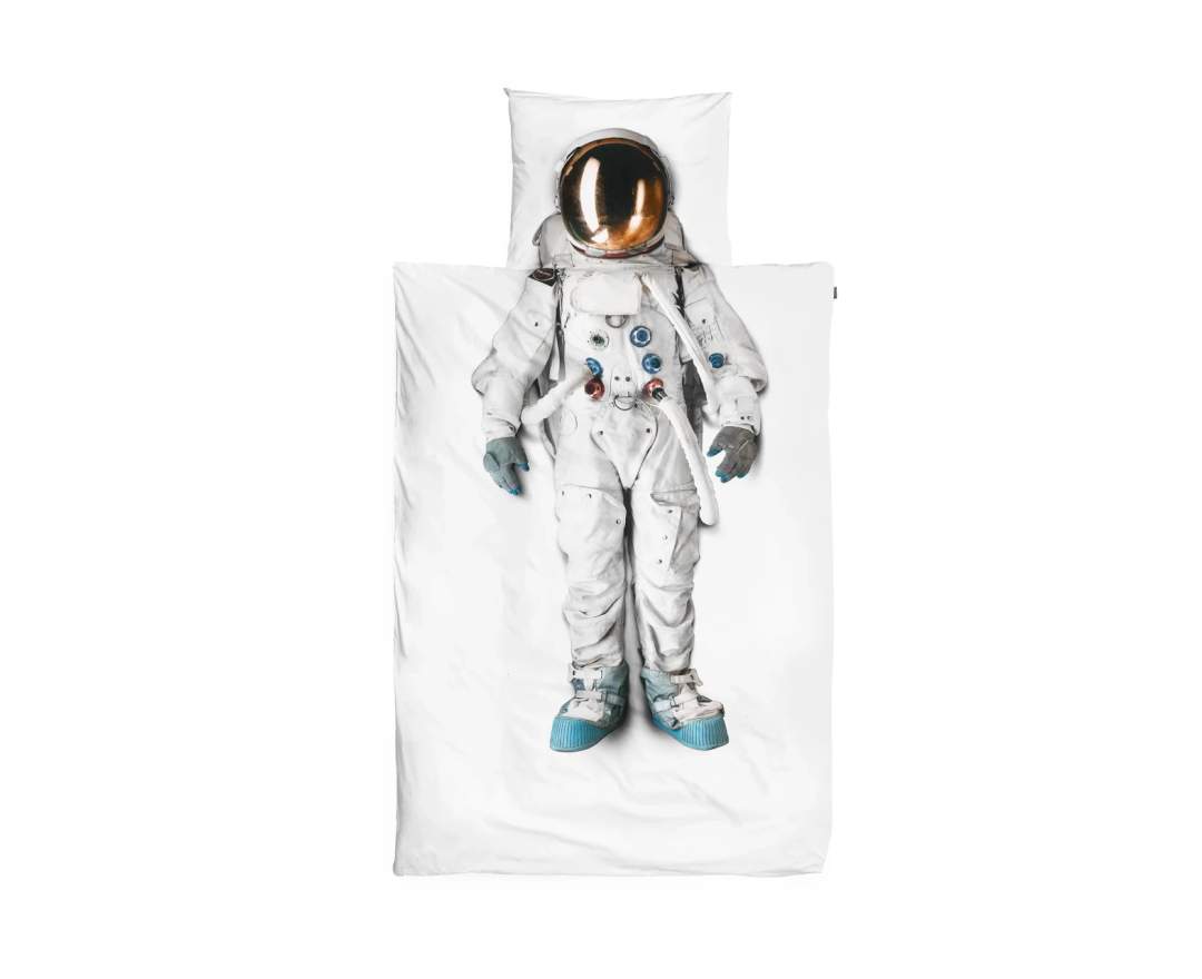 Snurk Bettwäsche Astronaut Perkal