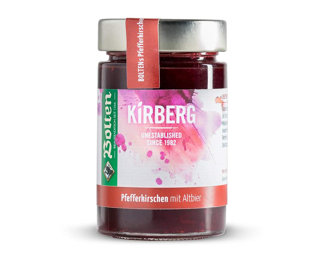 Kirberg Manufaktur - Chutney - Boltens Pfefferkirschen mit Altbier