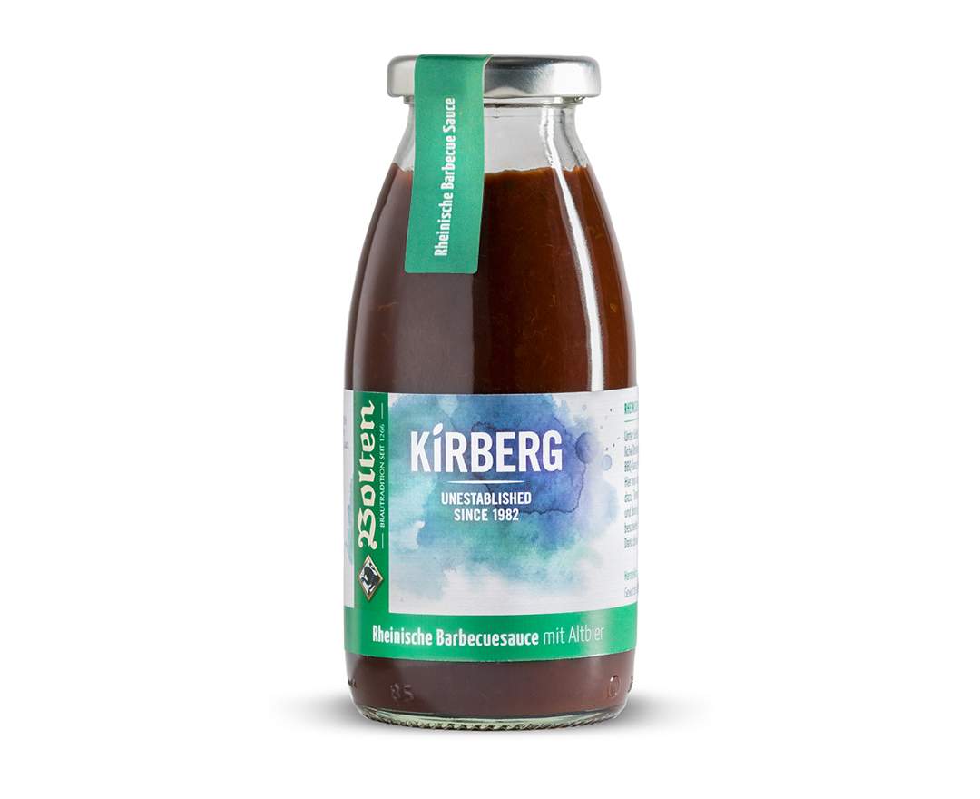 Kirberg Manufaktur - Grillsauce - Boltens Rheinische Barbecuesauce mit Altbier