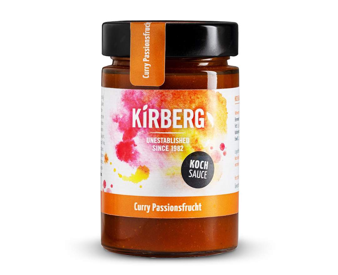 Kirberg Manufaktur - Kochsauce - Curry Passionsfrucht