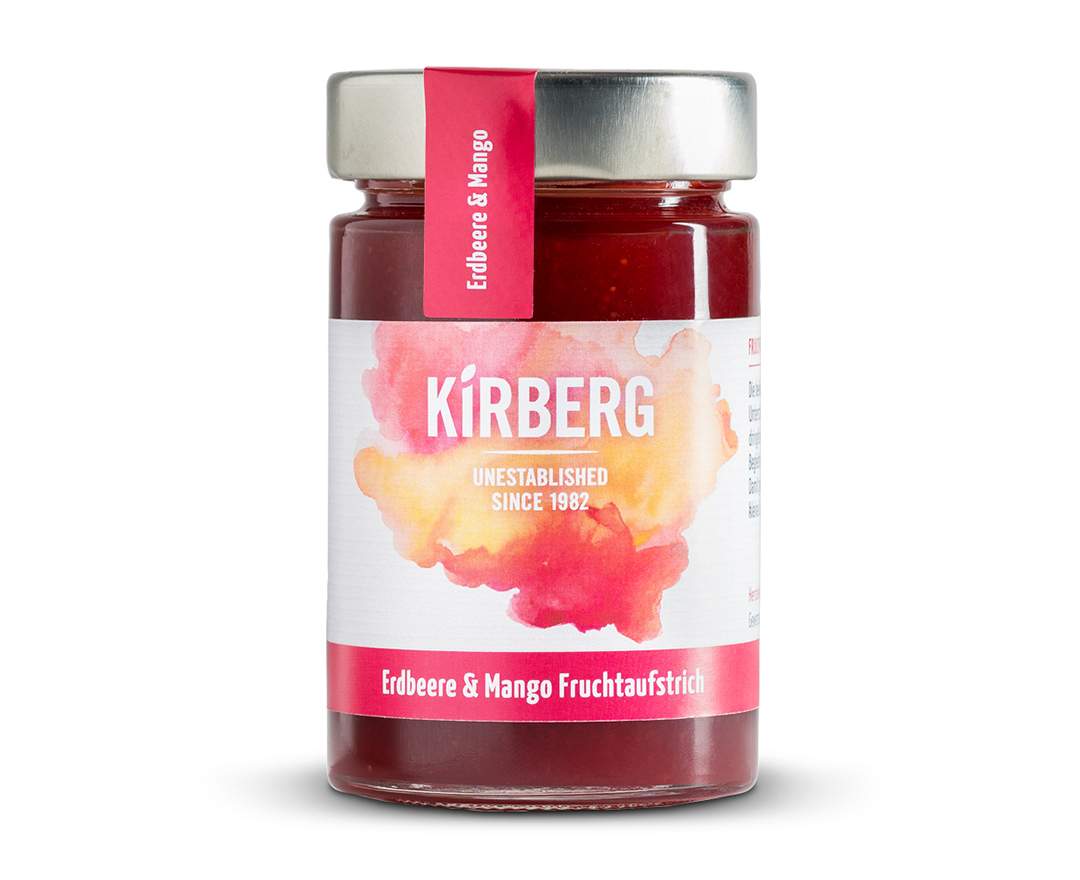 Kirberg Manufaktur Erdbeere & Mango Fruchtaufstrich