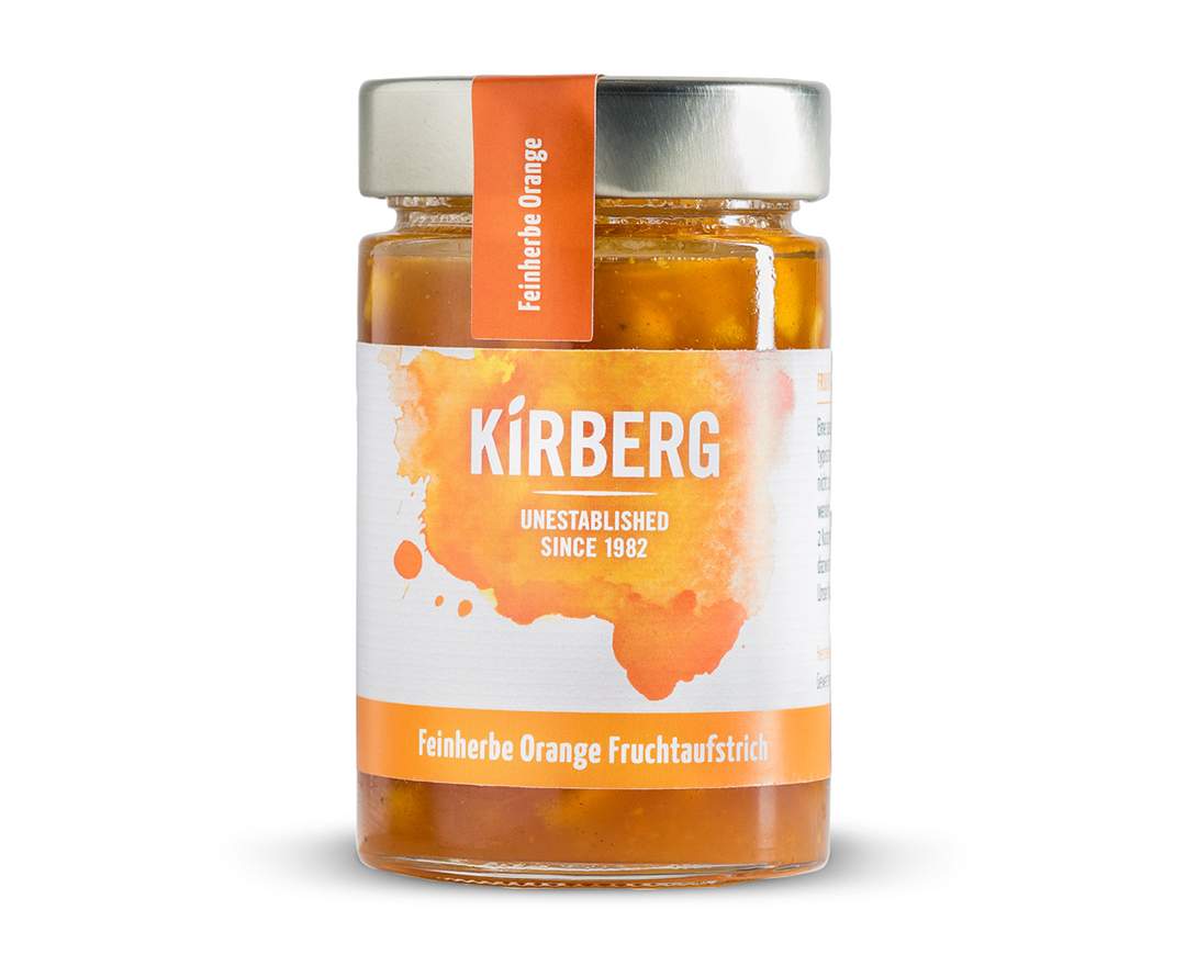 Kirberg Manufaktur - Fruchtaufstrich - Feinherbe Orange