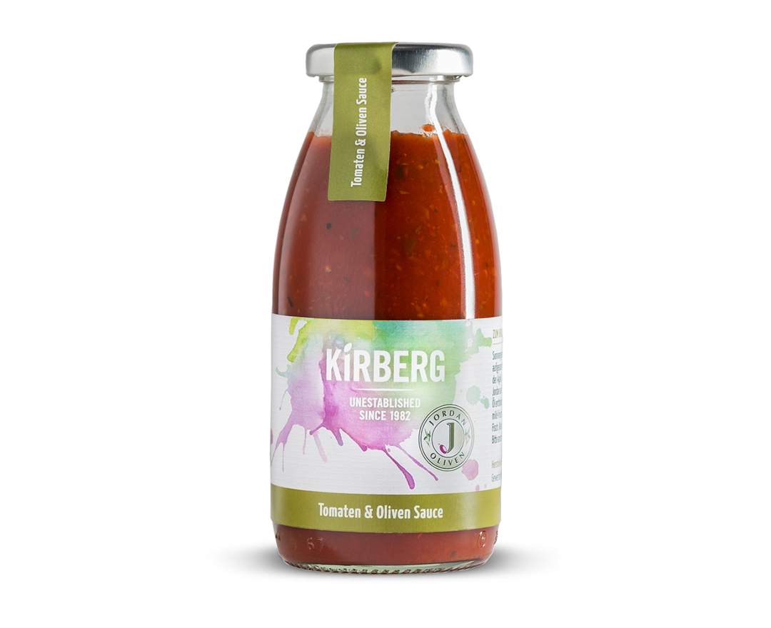 Kirberg Manufaktur Grillsauce - Tomaten & Oliven Sauce