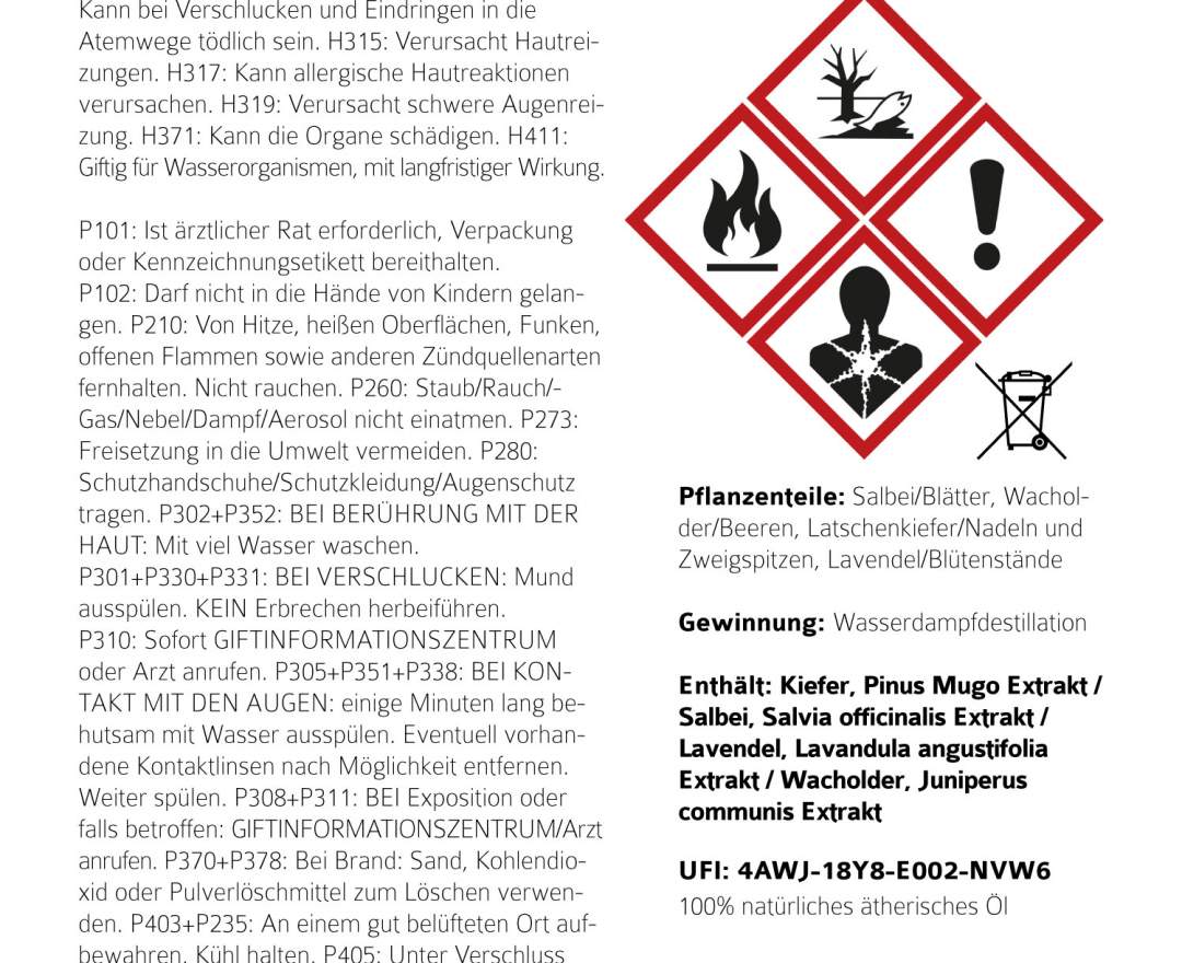 Zirbenfamilie - Alpenkräuter Öl 10ml