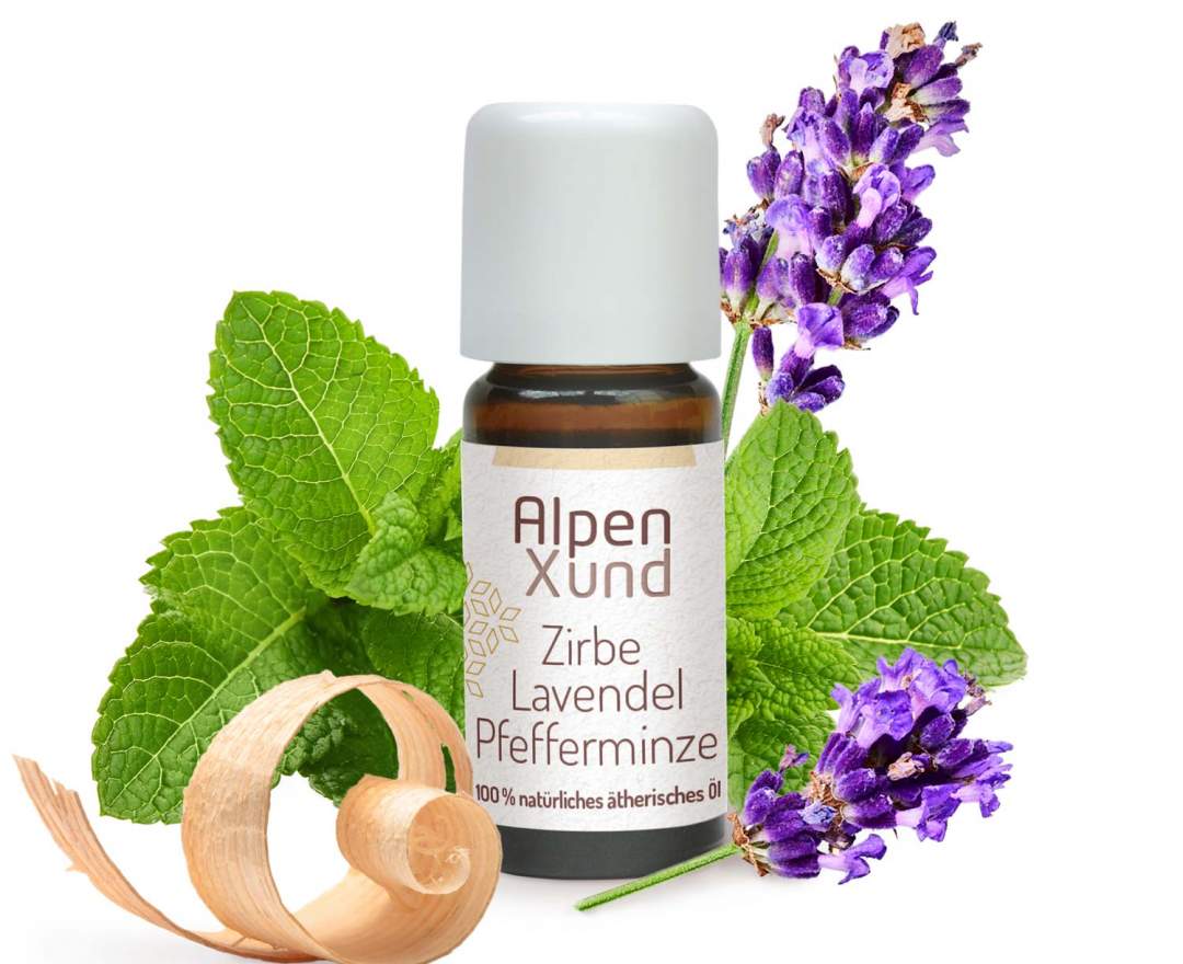 Duftmischung Zirbe/Lavendel/Pfefferminze Öl 10ml