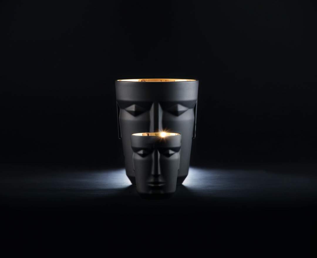 Prometheus Eisbehälter - schwarz/gold