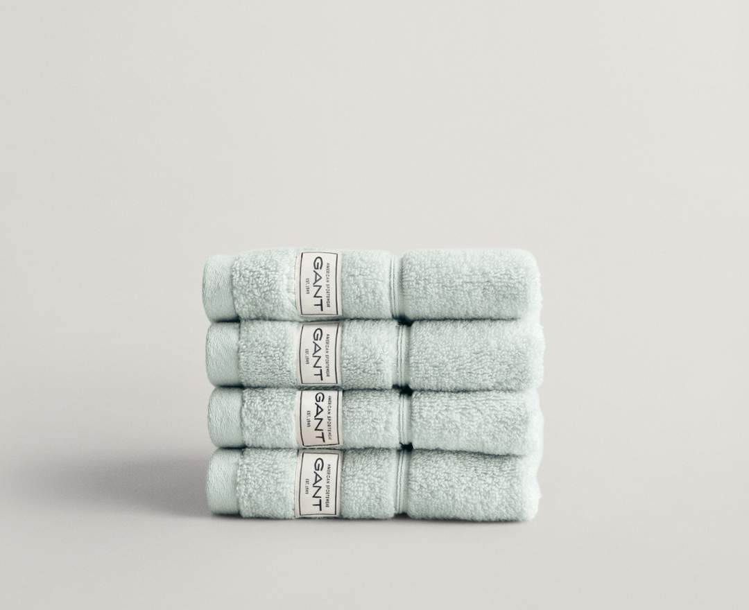 Handtuch 30x30cm 4er-Set (verschiedene Farben) - light mint
