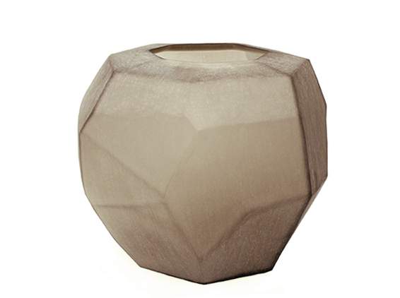 Guaxs Cubistic Vasen rauchgrau