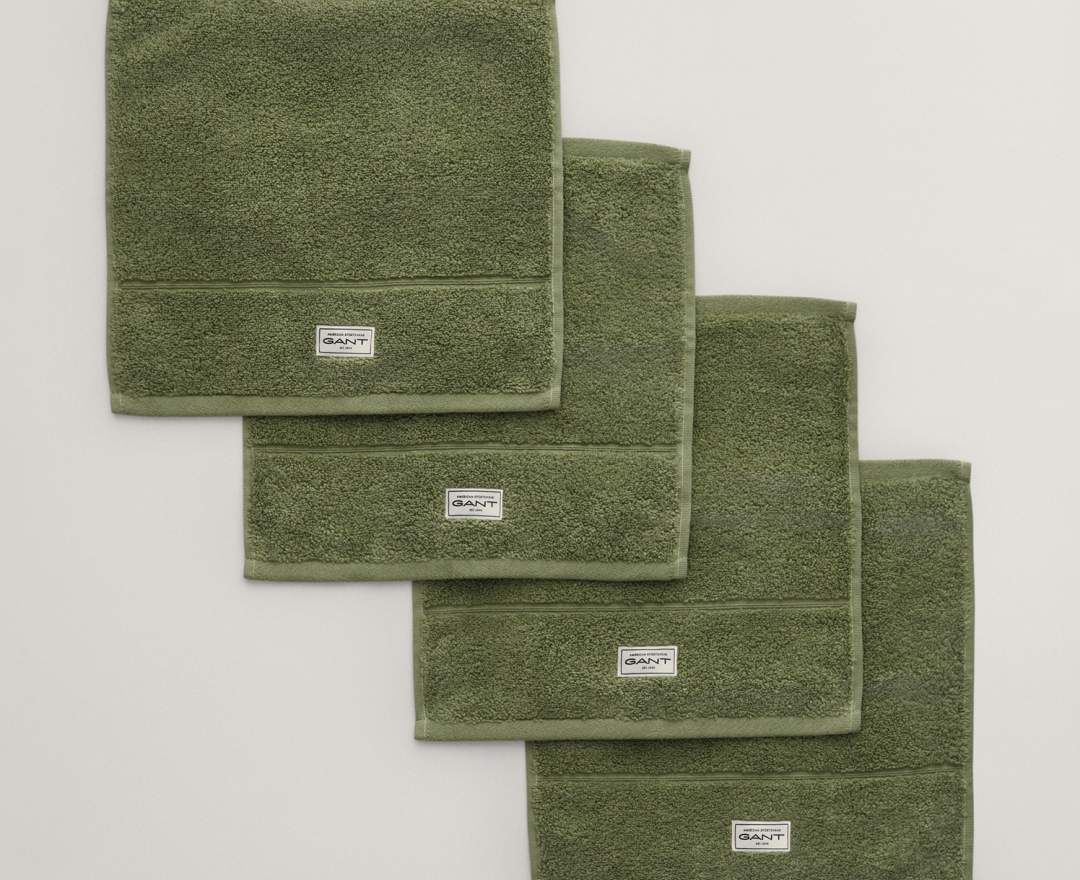 Handtuch 30x30cm 4er-Set (verschiedene Farben) - agave