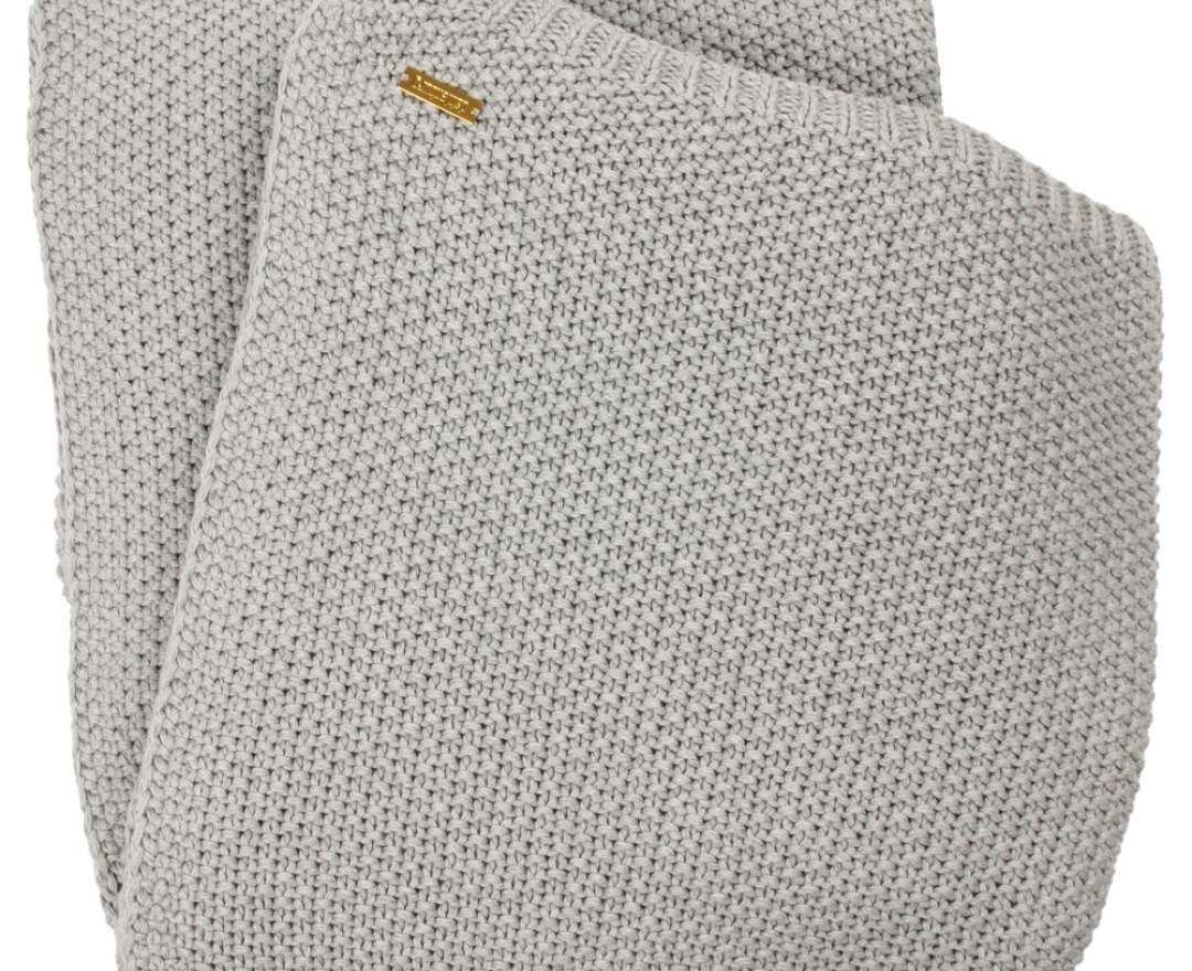 Peter Dahlenburg Living - Peter Dahlenburg Strickdecke Reiskorn