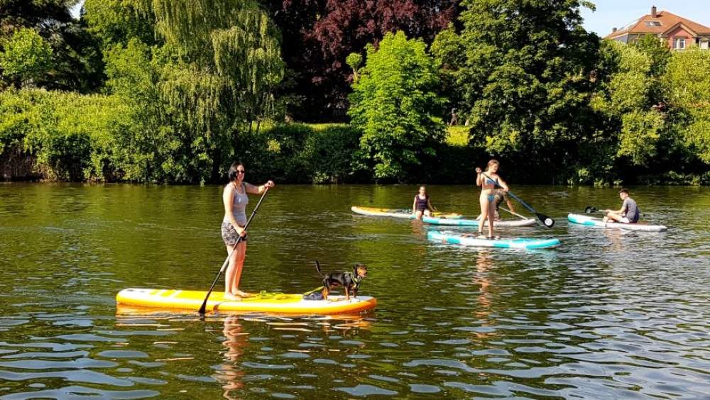 PURA Die Erlebnismanufaktur - SUP-Abenteuer an der Saar – Zusammen auf dem Wasser