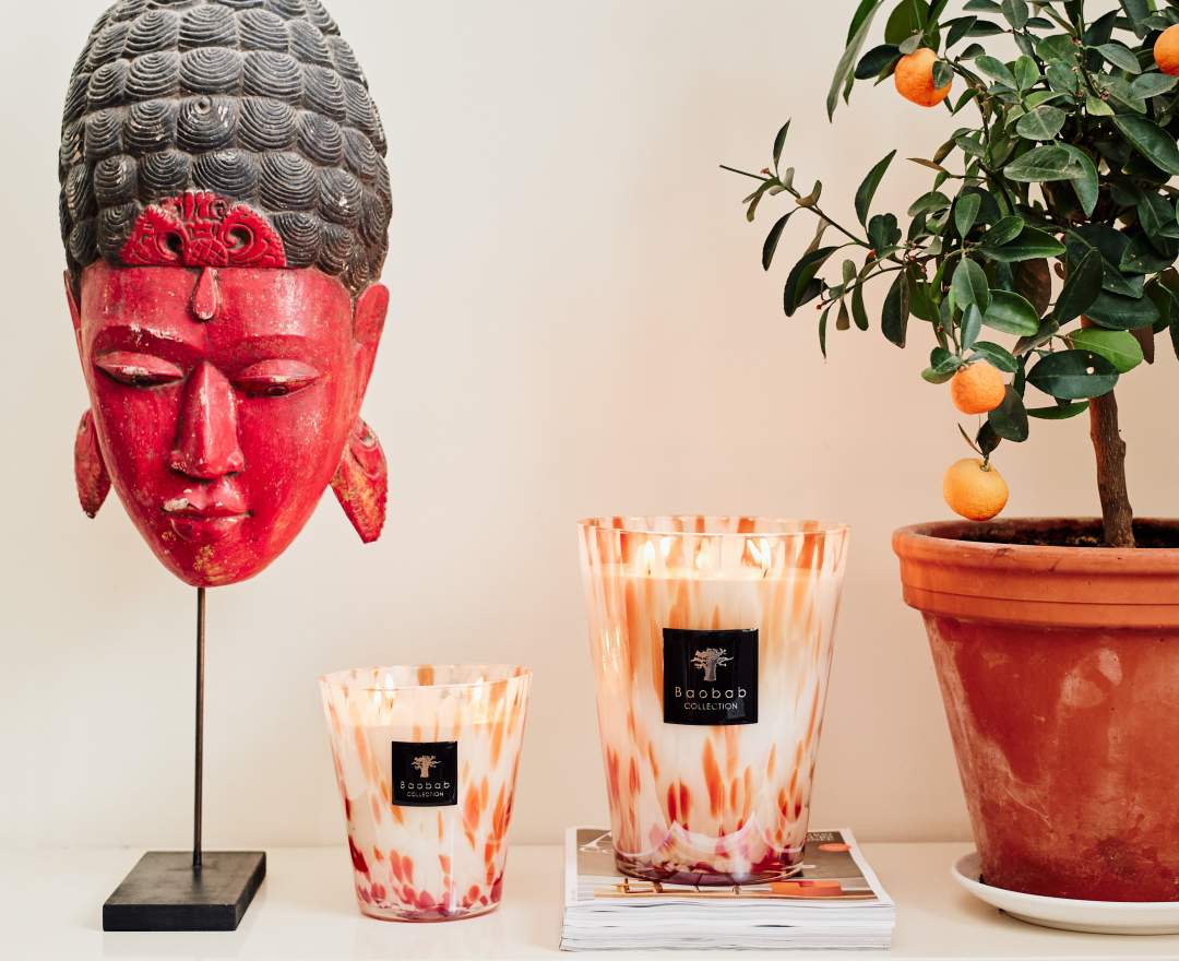 Duftkerze 'Coral Pearls' in Geschenkbox - MAX 35 cm