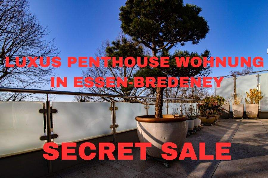 Mein WohnGlück Immobilien & Finanzierung Traumhaftes Luxus-Penthouse in Essen-Bredeney mit umfangreicher Ausstattung (SECRET SALE)