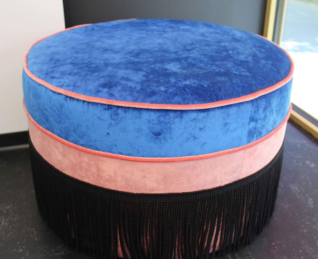 The Room Interior Eleganter Hocker „Pouf Deluxe“