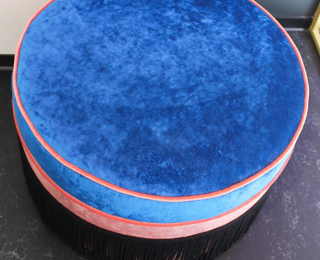 The Room Interior - Eleganter Hocker „Pouf Deluxe“