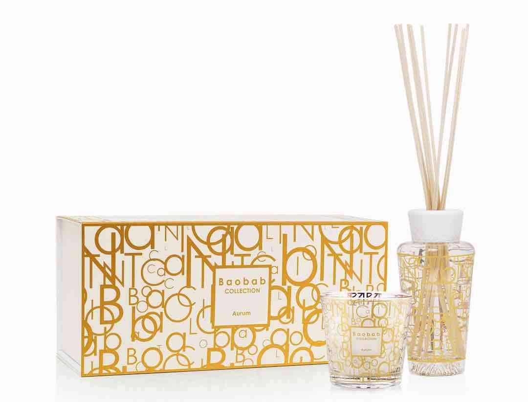 Baobab Collection Geschenkbox 'My First Baobab' Duftkerze 8cm & Diffuser 250ml Aurum