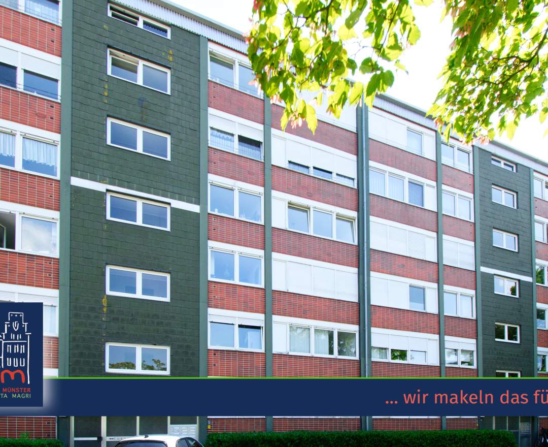 MaklerinMünster, Margherita Magri Immobilien Kaufobjekt: DIE PERFEKTE EINHEIT FÜR PAARE ODER WGS - VERMIETETE 3-ZIMMER-WOHNUNG IN GIEVENBECK
