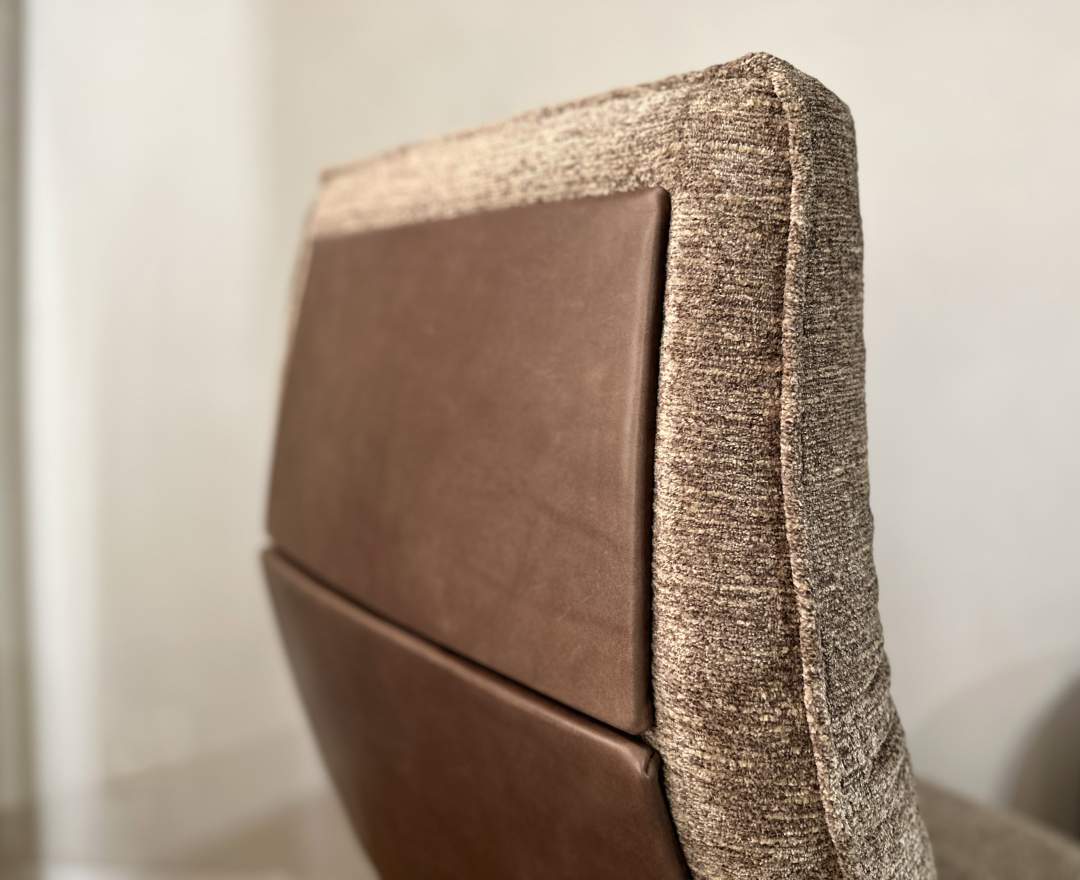 Bielefelder Werkstätten - Sessel DARON mit Hocker