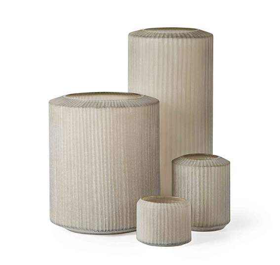 Guaxs - 'Omar' smokegrey - Vase L