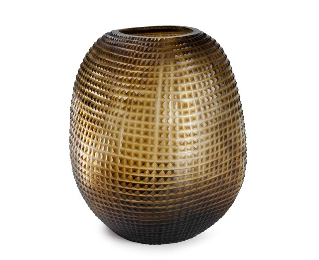Patara Vasen clear / dark brown - rund