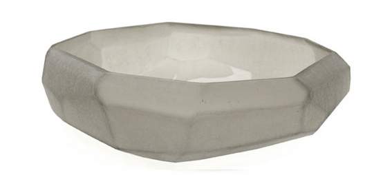 Cubistic Vasen rauchgrau - Bowl
