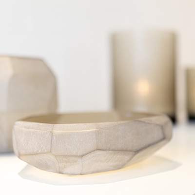 Cubistic Vasen rauchgrau - Bowl