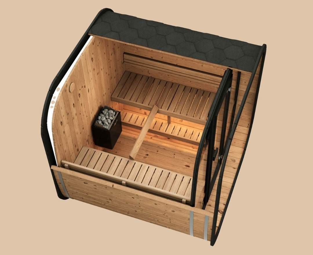 woodena® - Gartensauna KAUNIS