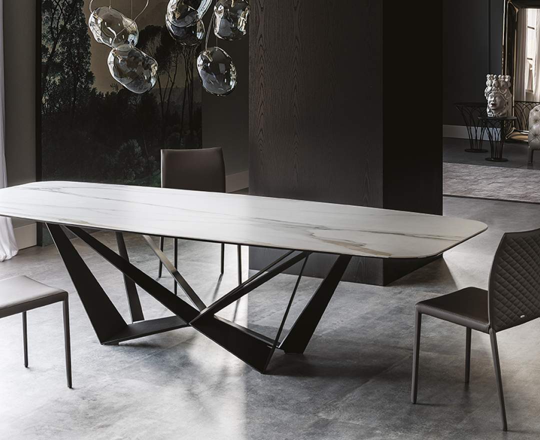 Cattelan Italia - Cattelan Italia Skorpio Keramik – ikonischer Design-Esstisch