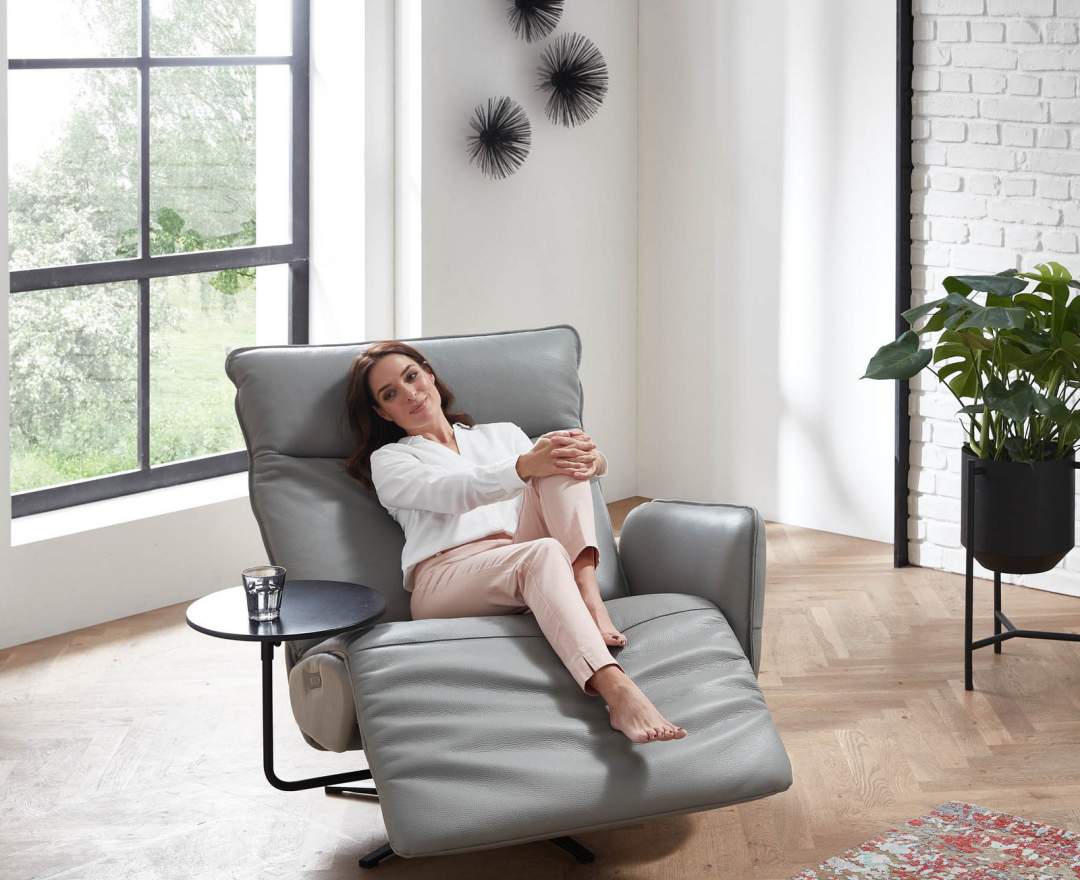 Nolte Polstermöbel - Linca Lounger – Relaxsessel wahlweise mit oder ohne Armlehnen
