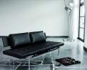 IP Design - IP Design Campus de Luxe – luxuriöses Daybed in Leder Schwarz Thumbnail