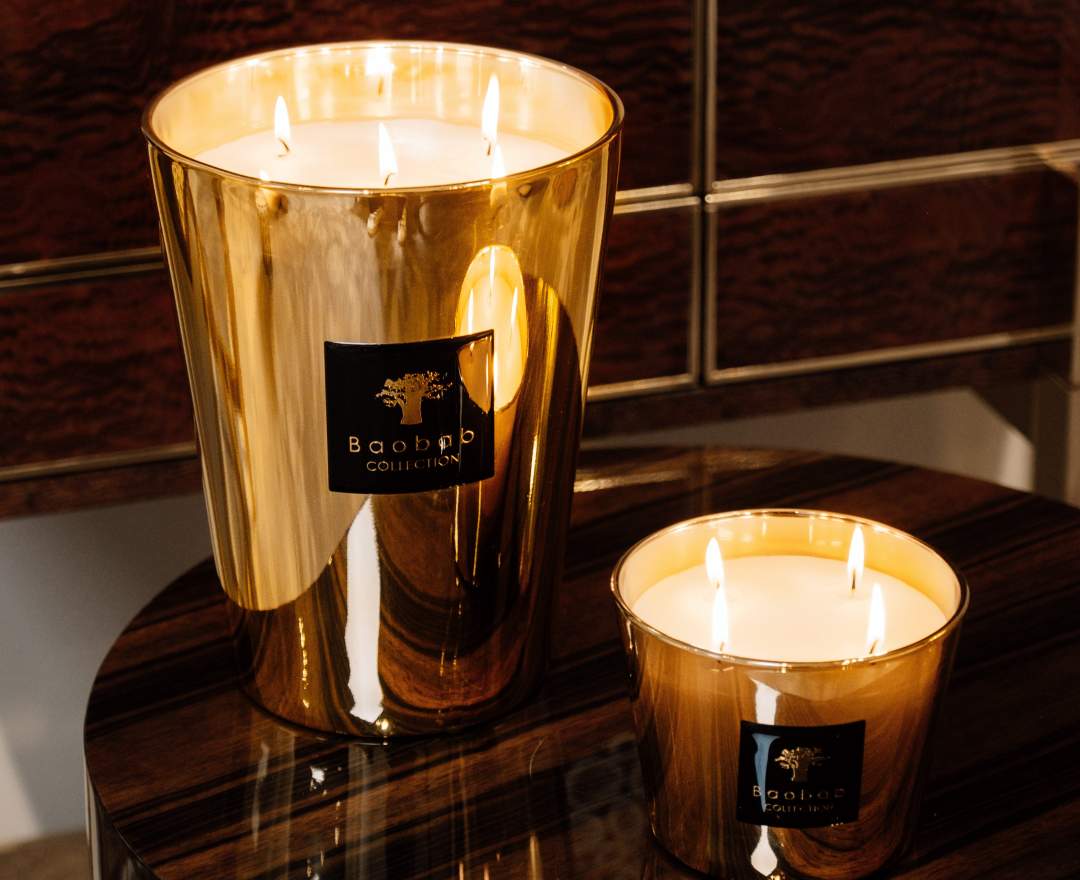 Baobab Collection - Duftkerze 'Aurum' in Geschenkbox - MAX 10 cm