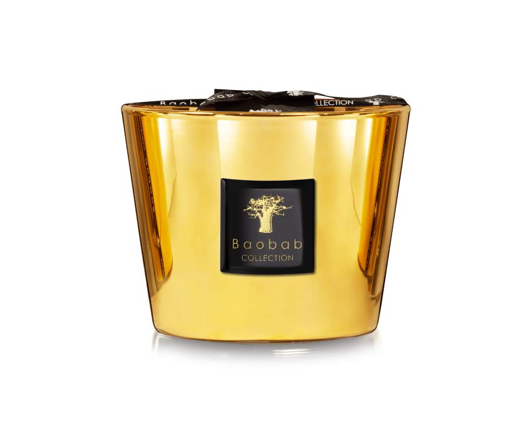 Baobab Collection - Duftkerze 'Aurum' in Geschenkbox - MAX 10 cm