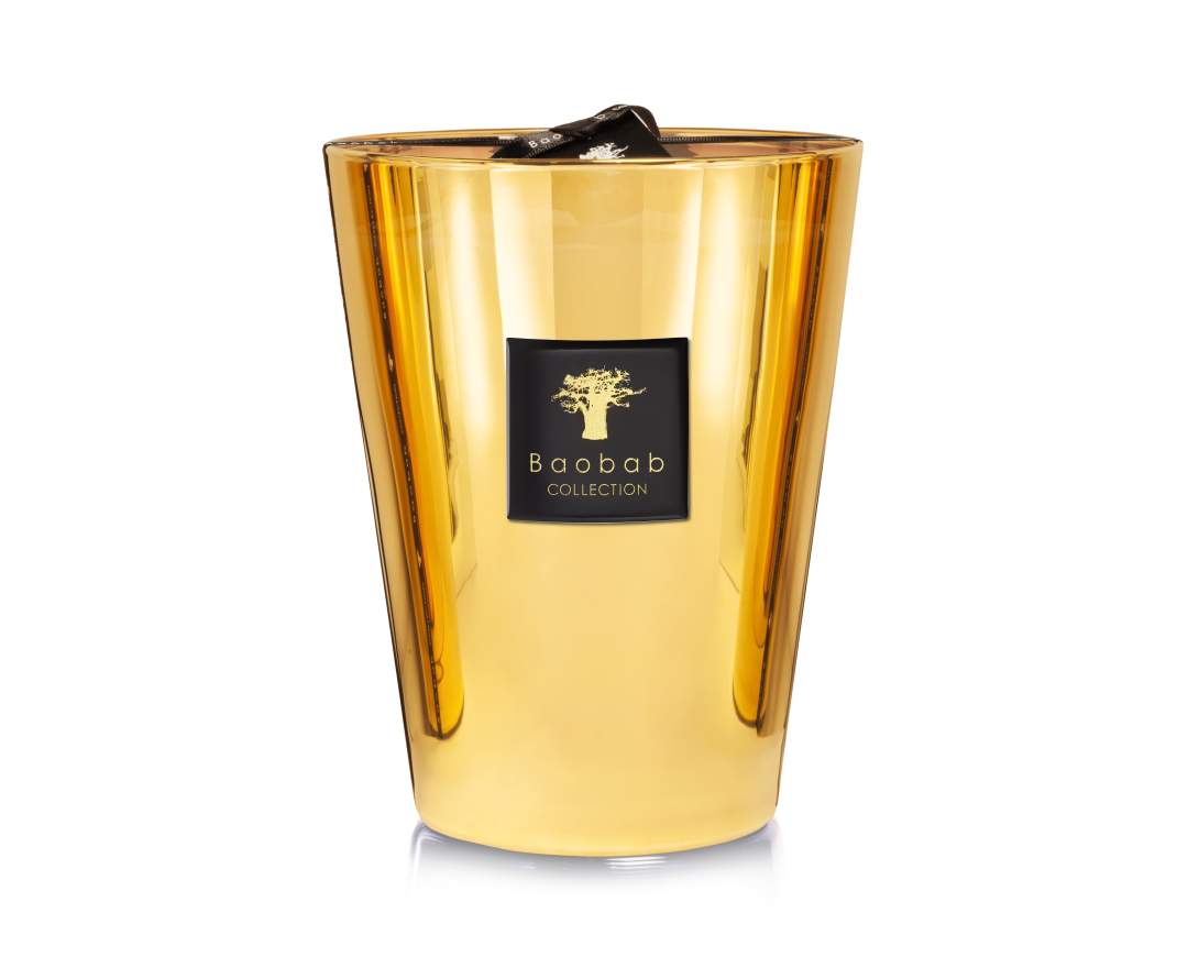 Duftkerze 'Aurum' in Geschenkbox - MAX 24 cm