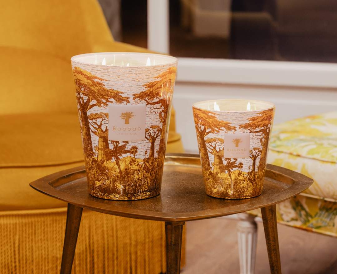 Baobab Collection - Duftkerze 'Bounkani' in Geschenkbox - MAX 10 cm