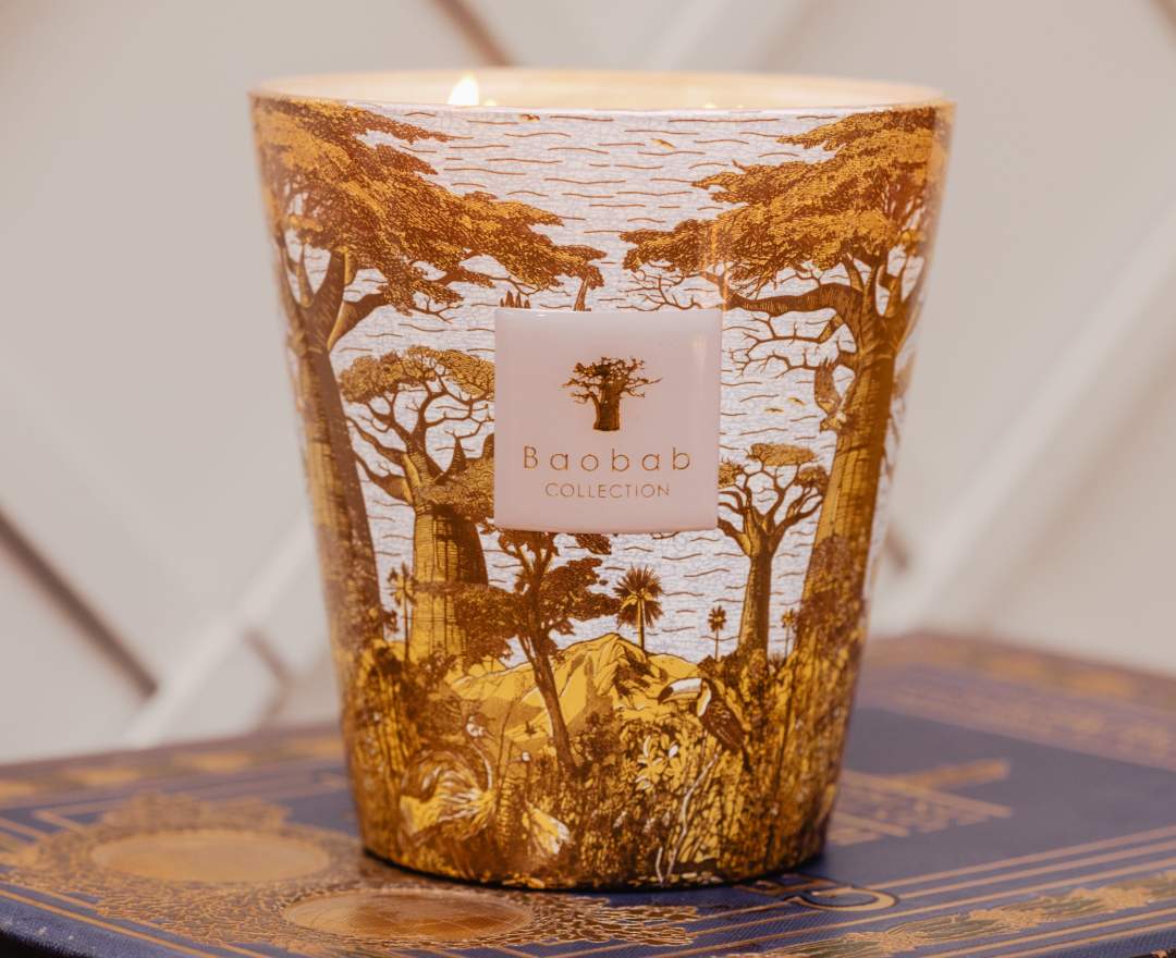 Baobab Collection - Duftkerze 'Bounkani' in Geschenkbox - MAX 10 cm