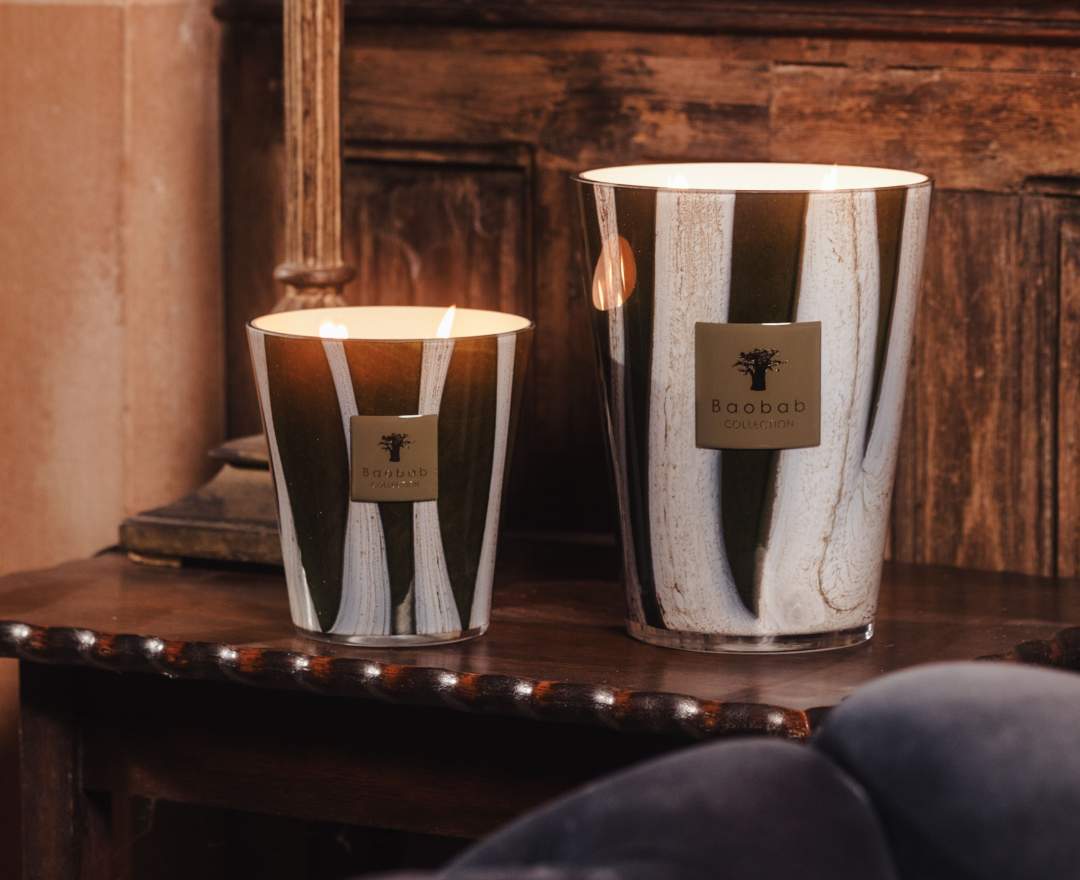Baobab Collection - Duftkerze 'Sherwood' in Geschenkbox - MAX 10 cm