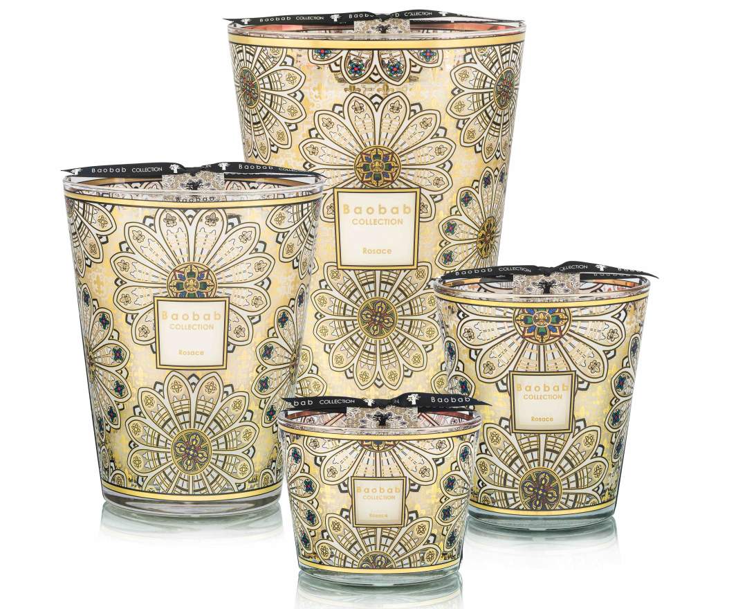 Baobab Collection Duftkerze 'Rosace' in Geschenkbox