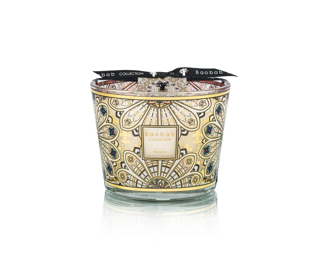 Baobab Collection - Duftkerze 'Rosace' in Geschenkbox - MAX 10 cm